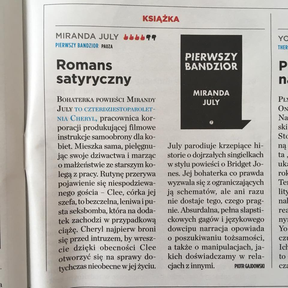 Newsweek Miranda July 19 marca 2018