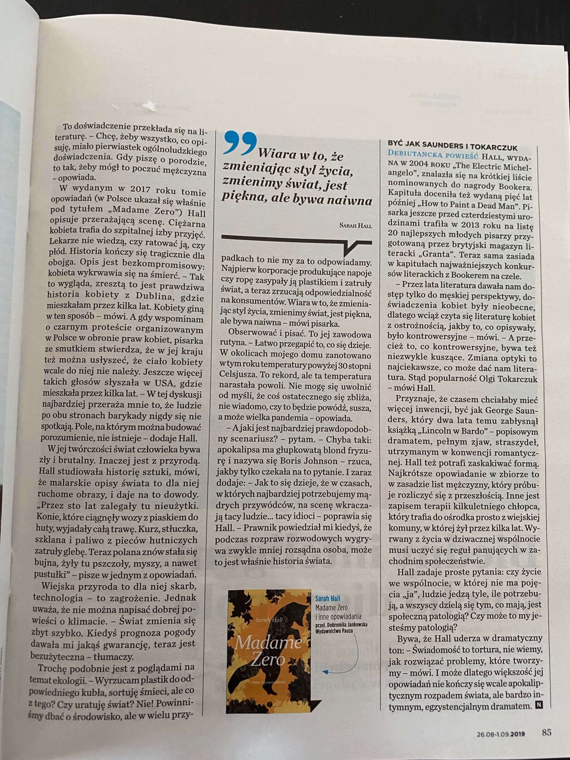 newsweek madame zero 35_2019 cz. 2-2-2