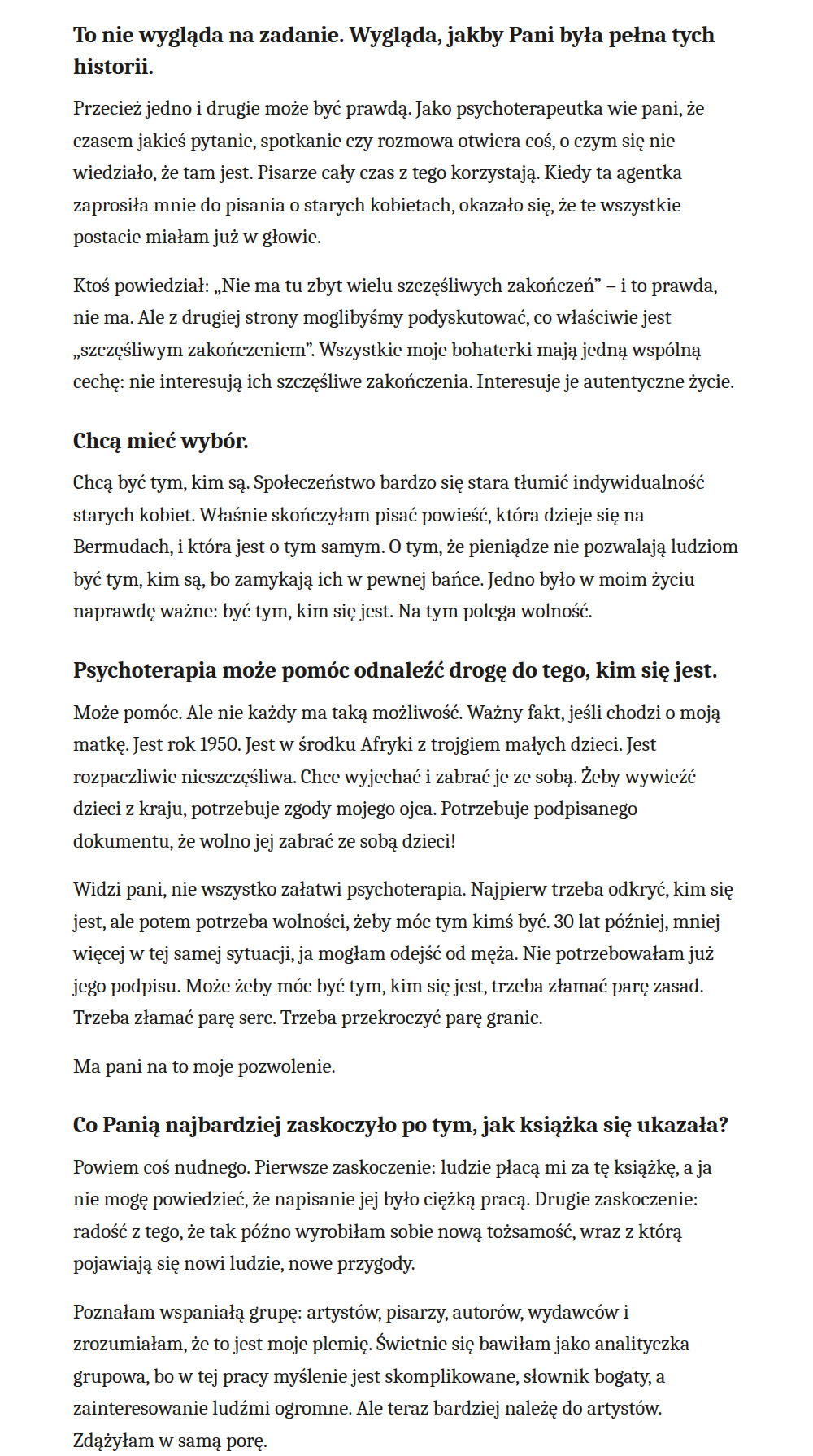 Rozmowa z Jane Campbell, autorką zbioru opowiadań „Czesanie kota”, w „Tygodniku Powszechnym” 9 wywiad jane campbell 08